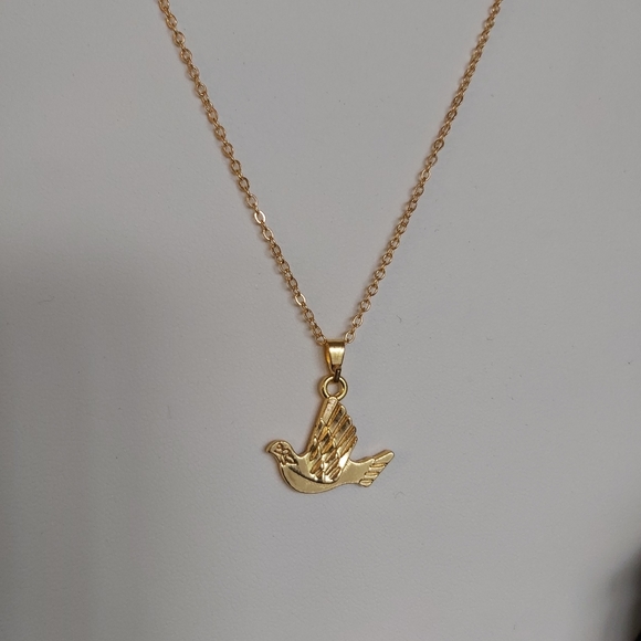 2 for 20$: Dove Pendant with Chain - Picture 1 of 3